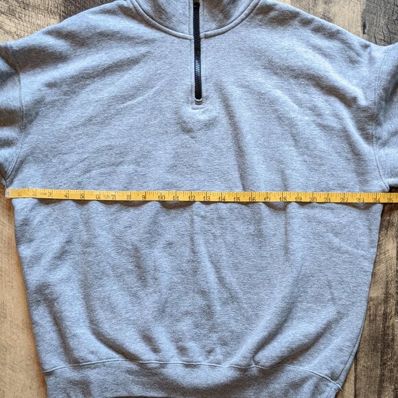 Taylor Swift Eras Tour Quarter Zip Fleece Sweatshirt Gray Medium - Picture 8 of 8